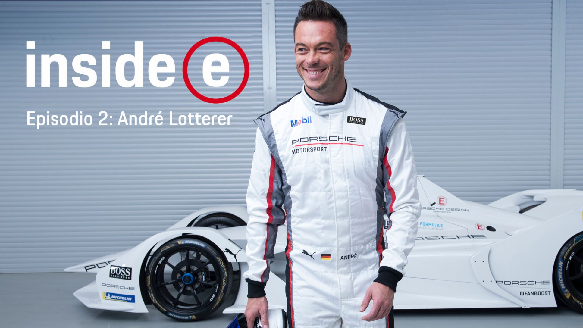 Podcast &ldquo;Inside E&rdquo;, episodio 2 con Andr&eacute; Lotterer, 2020, Porsche AG