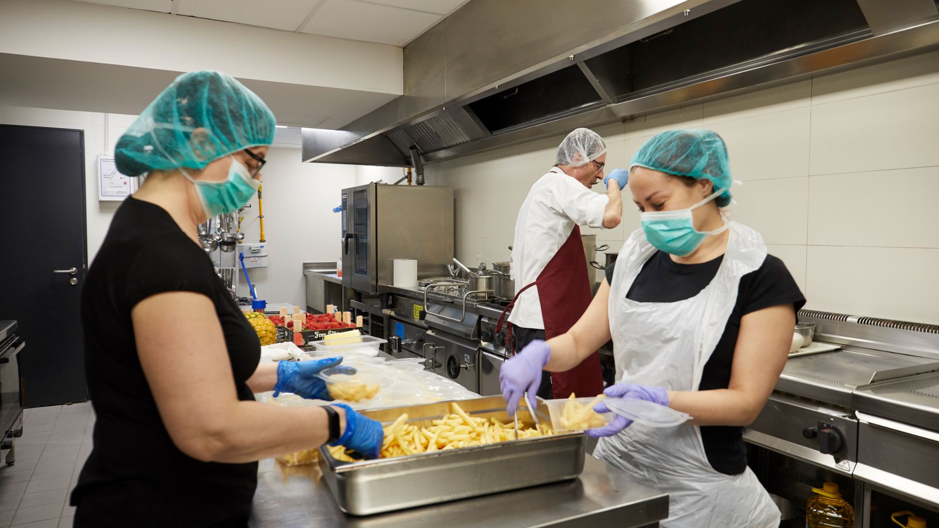 Comidas solidarias, 2020, Porsche Ib&eacute;rica