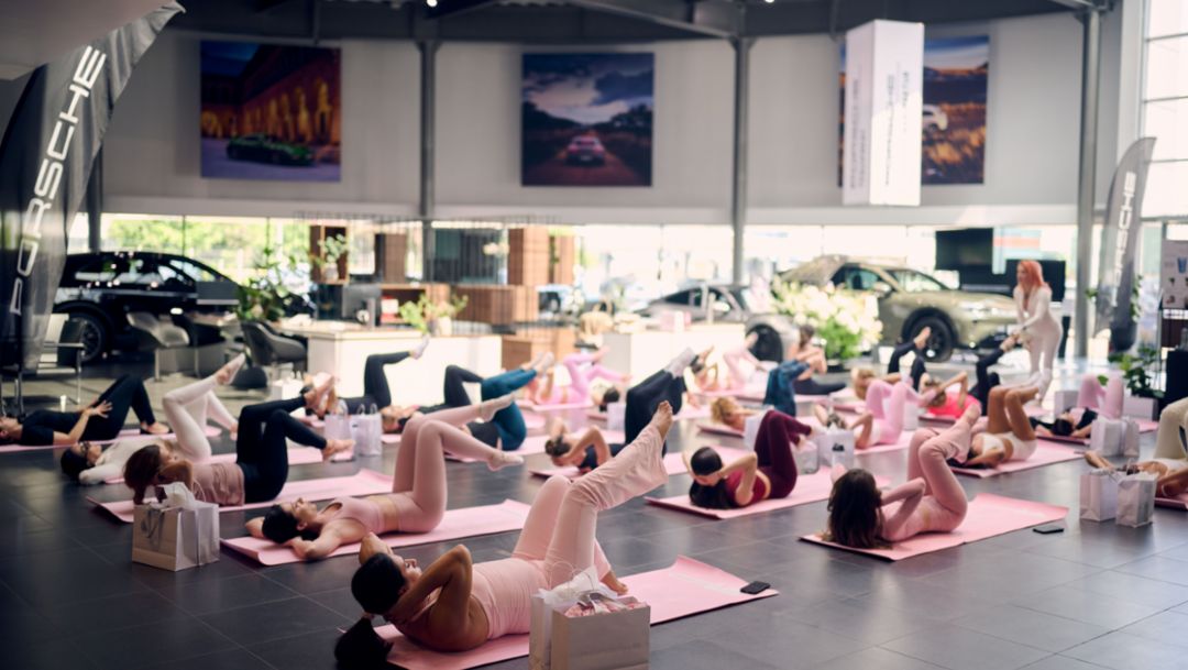 Pilates la Centrul Porsche București