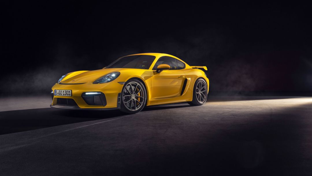 Optimizado para circuito: el 718 Cayman GT4