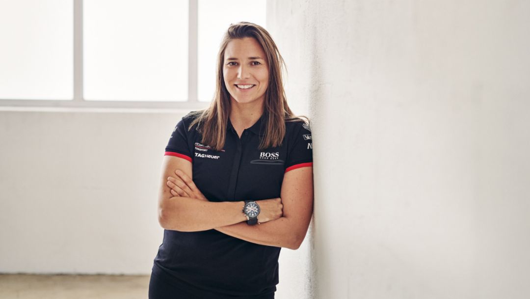 Simona de Silvestro, piloto oficial de Porsche, 2020, Porsche AG