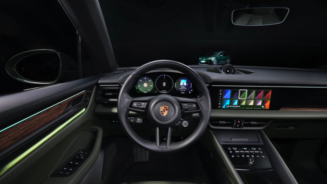 Macan 4S Electric, Interior, 2024, Porsche AG
