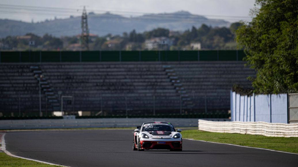 Porsche Sports Cup Suisse, Misano 2023: Ekaterina L&uuml;scher, 2024, Porsche Schweiz AG