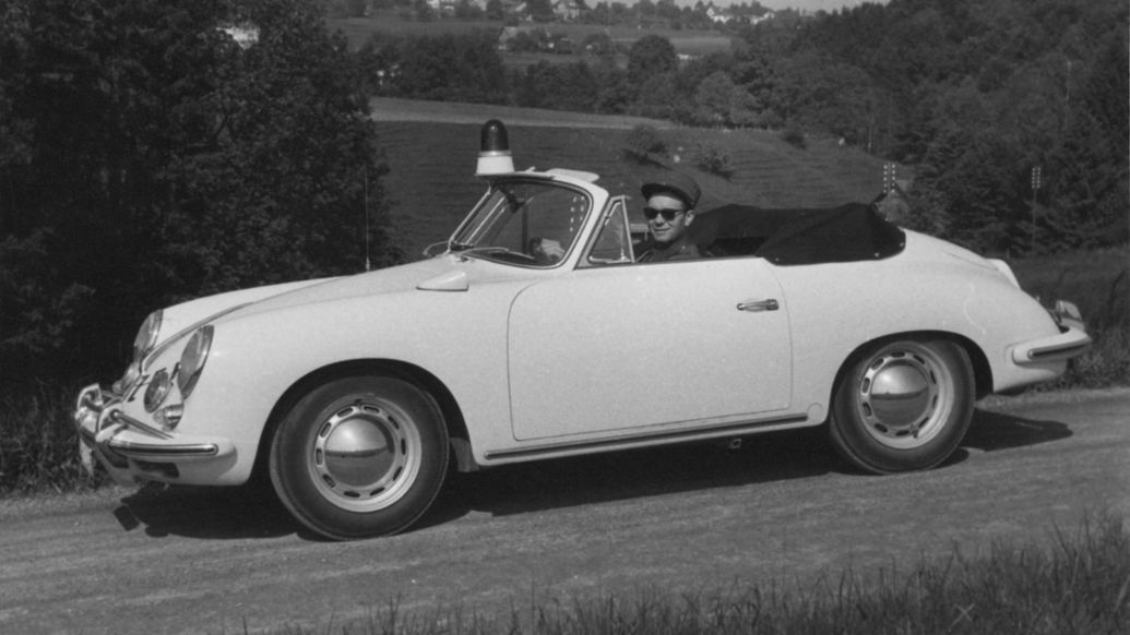 Porsche 356 Cabriolet, Polizia cantonale di Zurigo, 1962 - 1965, Porsche Schweiz AG