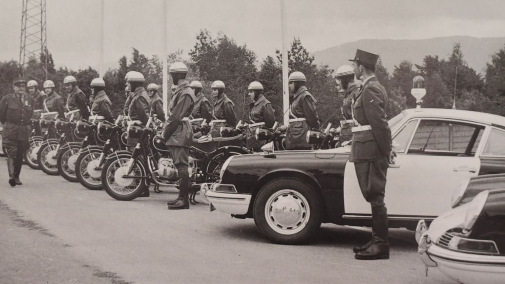 Porsche 912, Polizia cantonale di Zurigo, 1960, Porsche Schweiz AG