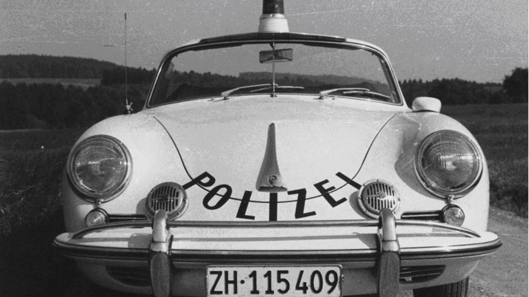 Porsche 356 B Cabriolet, Polizia cantonale di Zurigo, Porsche Schweiz AG