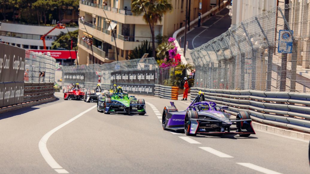 Nico M&uuml;ller, Porsche 99X Electric (n&ordm; 51), E-Prix de M&oacute;naco 1, 2026, Porsche AG