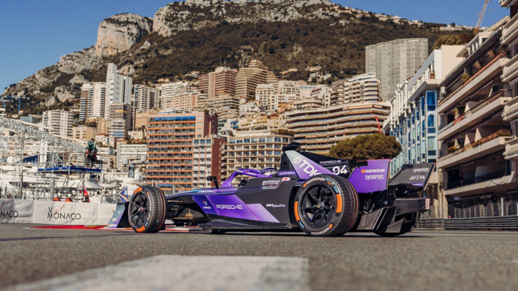Pascal Wehrlein, Porsche 99X Electric (n&ordm; 94), E-Prix de M&oacute;naco 1, 2026, Porsche AG