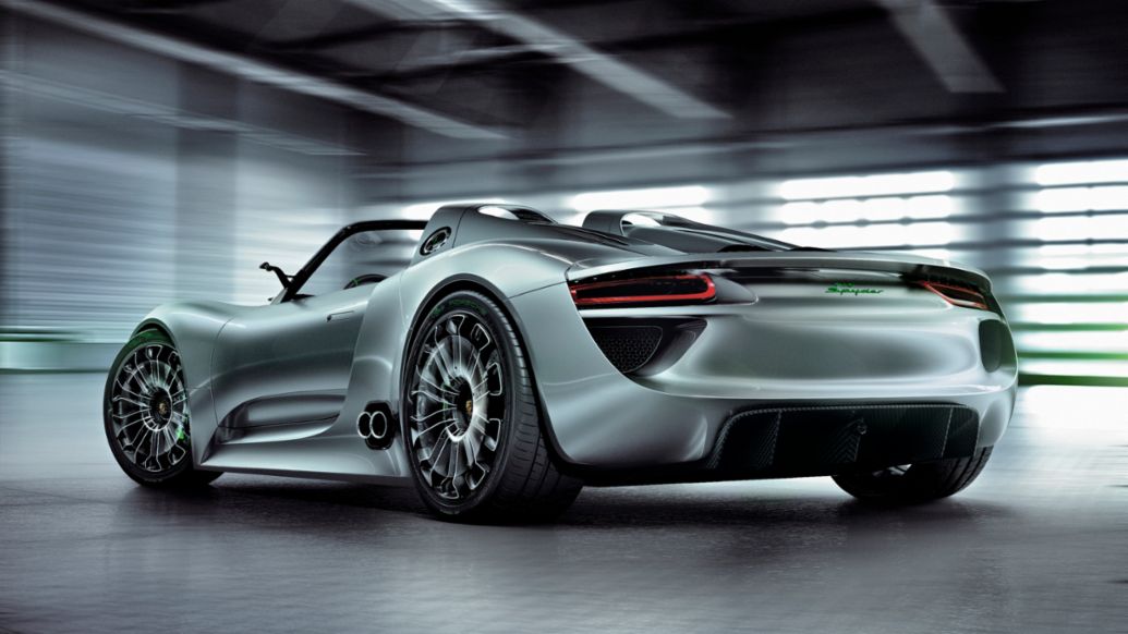 Porsche 918 Spyder concept car, 2010, 40&ordm; aniversario de Porsche Ib&eacute;rica (1984-2024)