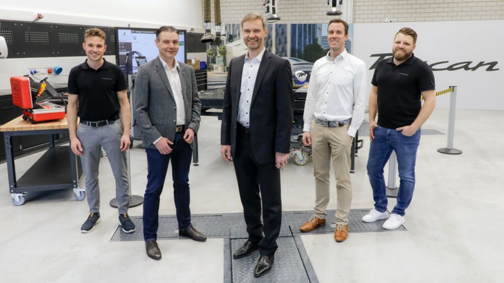 Taller de reparaci&oacute;n de bater&iacute;as de alta tensi&oacute;n, Zuffenhausen, 2022, Porsche AG