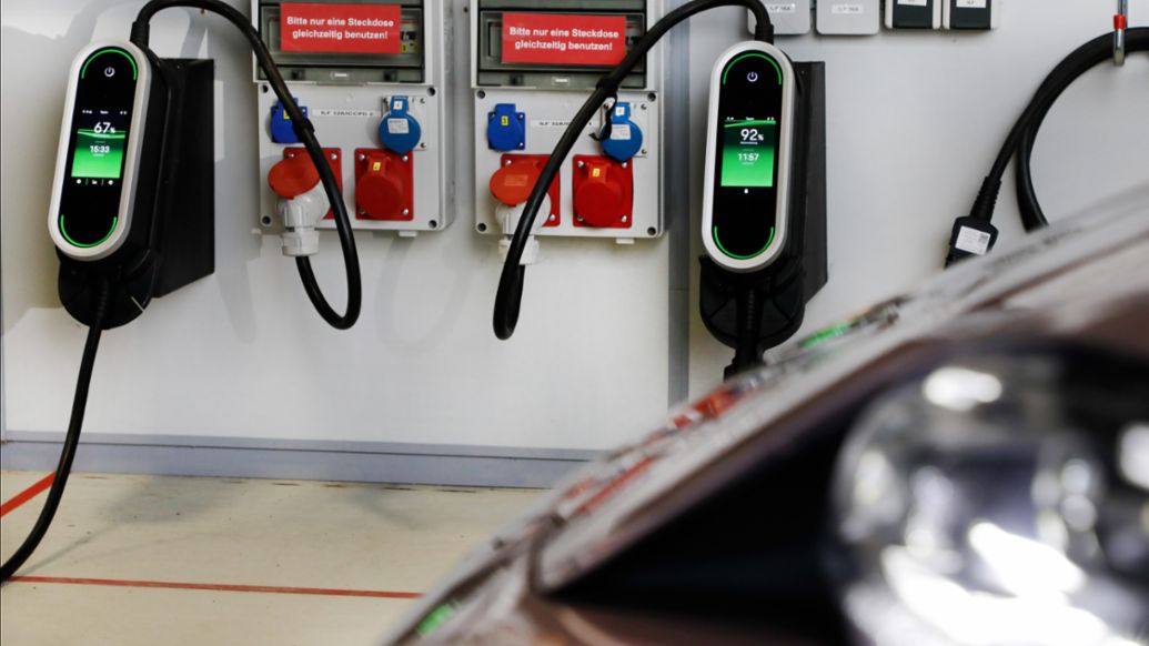 Red de carga, 2022, Porsche AG