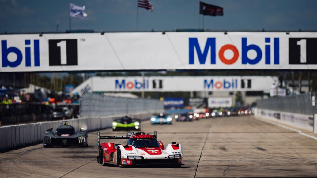 Porsche 963, FIA World Endurance Championship WEC, Race, Round 1, Sebring, USA, 2023, Porsche AG