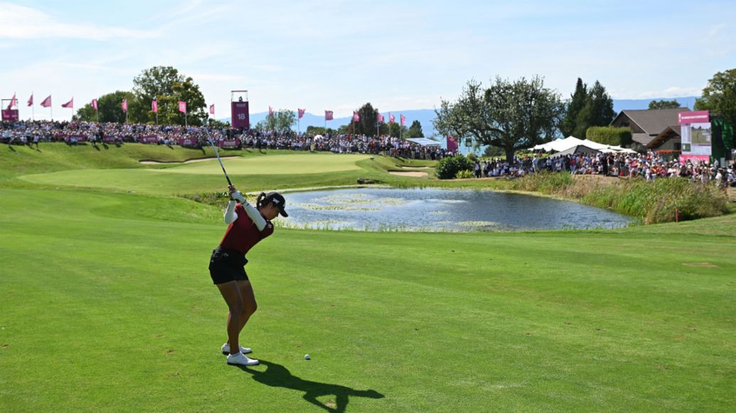 Celine Boutier, The Amundi Evian Championship, 2024, Porsche AG