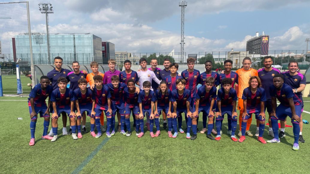 FC Barcelona, U15, Porsche Fußball Cup, 2025, Porsche AG