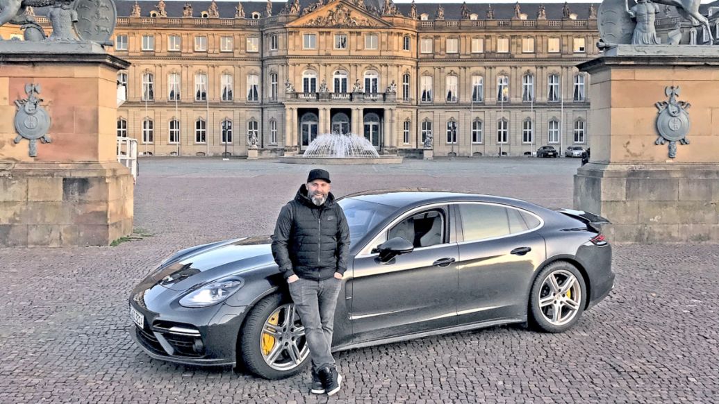 Niko Hüls, Backspin, Panamera Turbo, Back to Tape, Stuttgart, 2018, Porsche AG