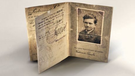 Cuando Ferry Porsche empezó a conducir