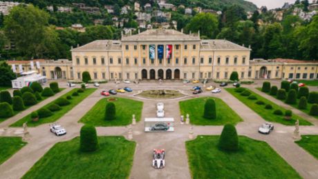 Modelos exclusivos del Museo Porsche en Fuori Concorso