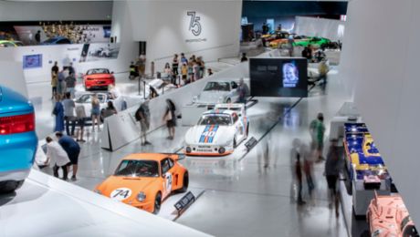 Porsche Museum: special exhibition celebrates 75 years of Porsche sports cars