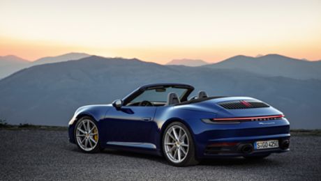 Startklar für Open-Air-Saison – das neue 911 Cabriolet