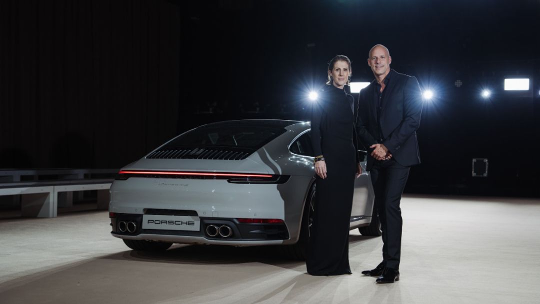 Colour wheels: Porsche at Australian Fashion Week 2024