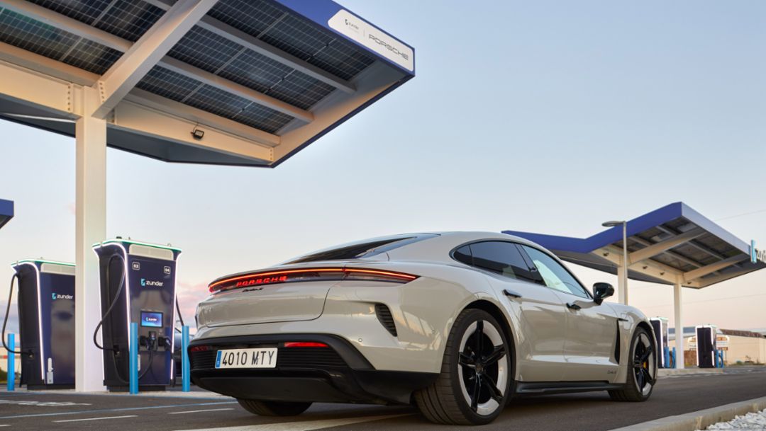 Iniciativas de electromovilidad de Porsche Ibérica