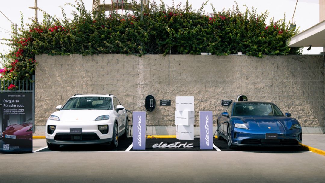 Porsche Per&uacute; ampl&iacute;a su infraestructura de carga