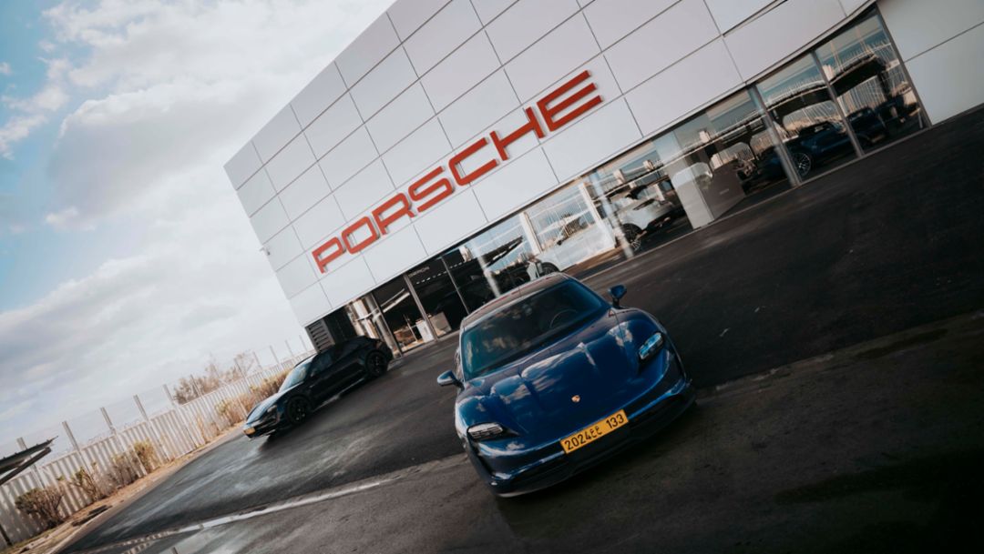 Porsche unites the emerging BEV community in Tunisia at its inaugural 'Electric Saturday Brunch'