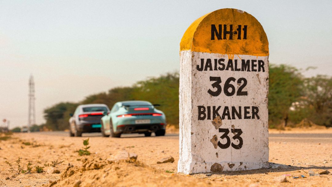 Two Porsches. One epic road trip across India.