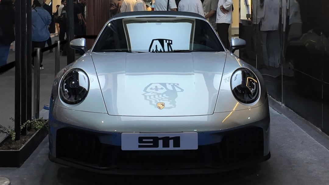 Porsche Centre Egypt showcases Porsche x La Marzocco collaboration at Cafex Exhibition 2026