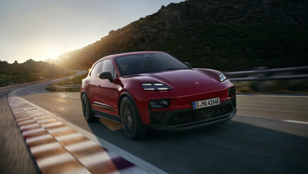 Dynamic and Engaging: Porsche introduces the first electric Macan GTS