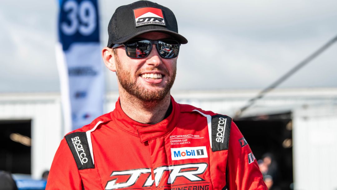 Jared Thomas makes Porsche single-make racing his business