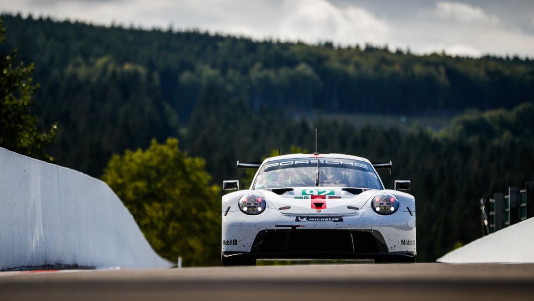 Datos del Porsche 911 RSR transferidos en milisegundos