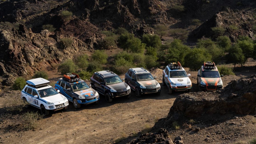 Classic Cayennes get resto-mod treatment as stars of the Icons of Porsche Festival