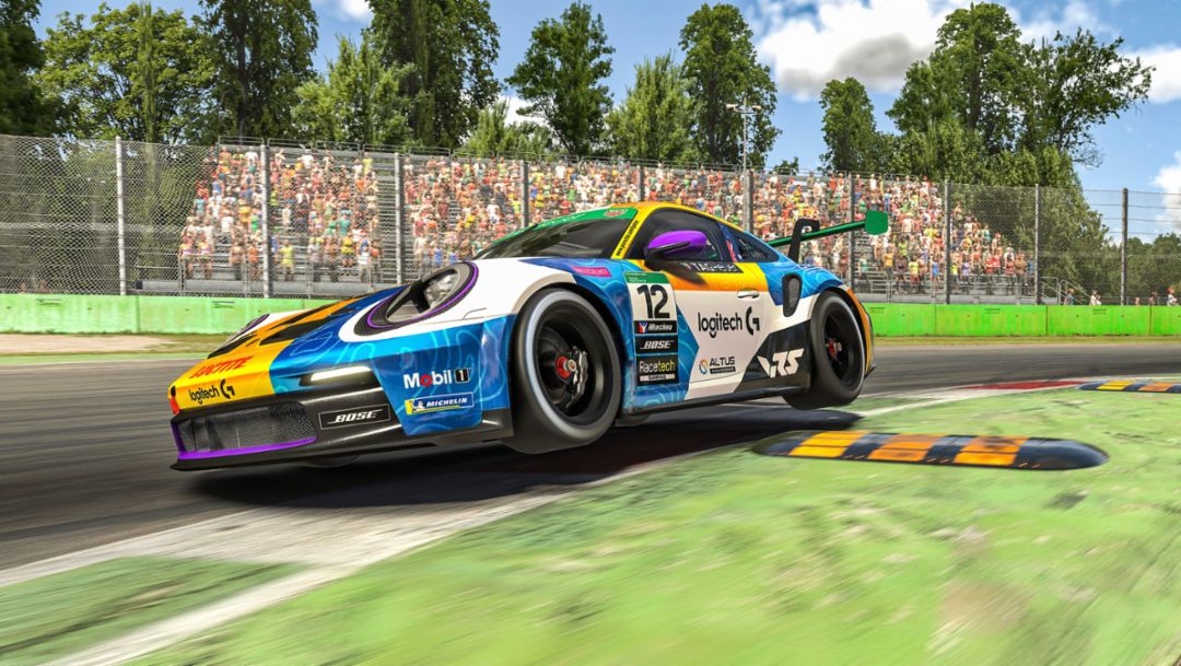 Jordan Caruso, nuevo campeón de la Porsche TAG Heuer Esports Supercup