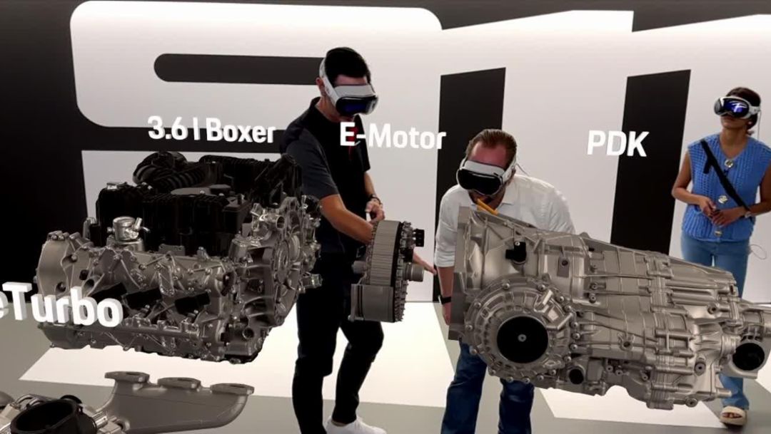 Transforming Porsche media events with spatial computing (long)