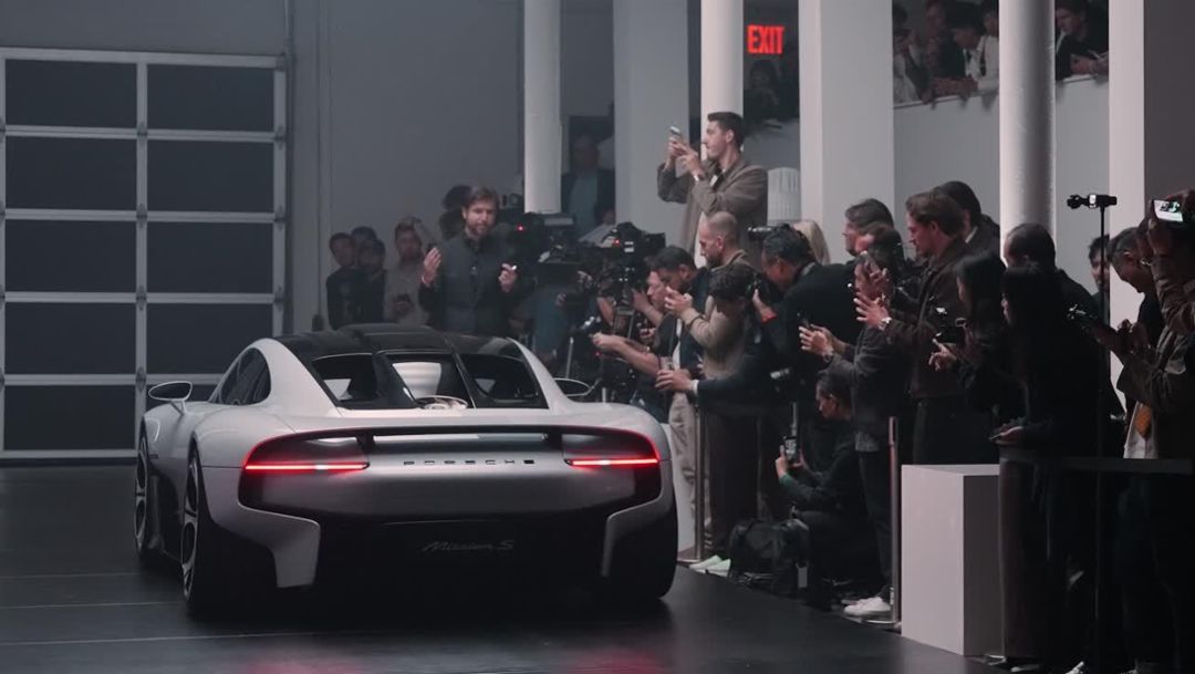 World premiere of the Porsche Mission S