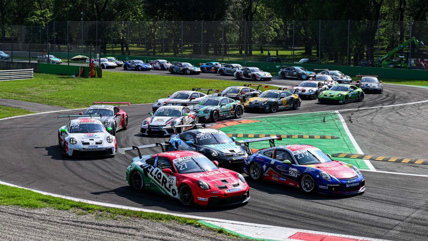 Porsche Sports Cup Suisse; 2023, Monza, Richard Feller, Porsche Schweiz AG, 2023