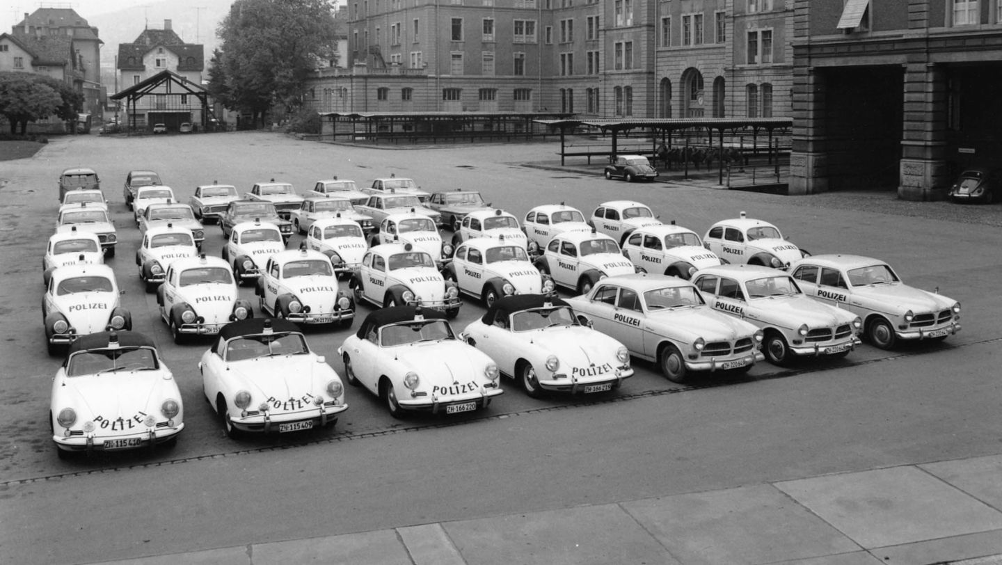 Polizia cantonale di Zurigo, 1963 - 1965, Porsche Schweiz AG