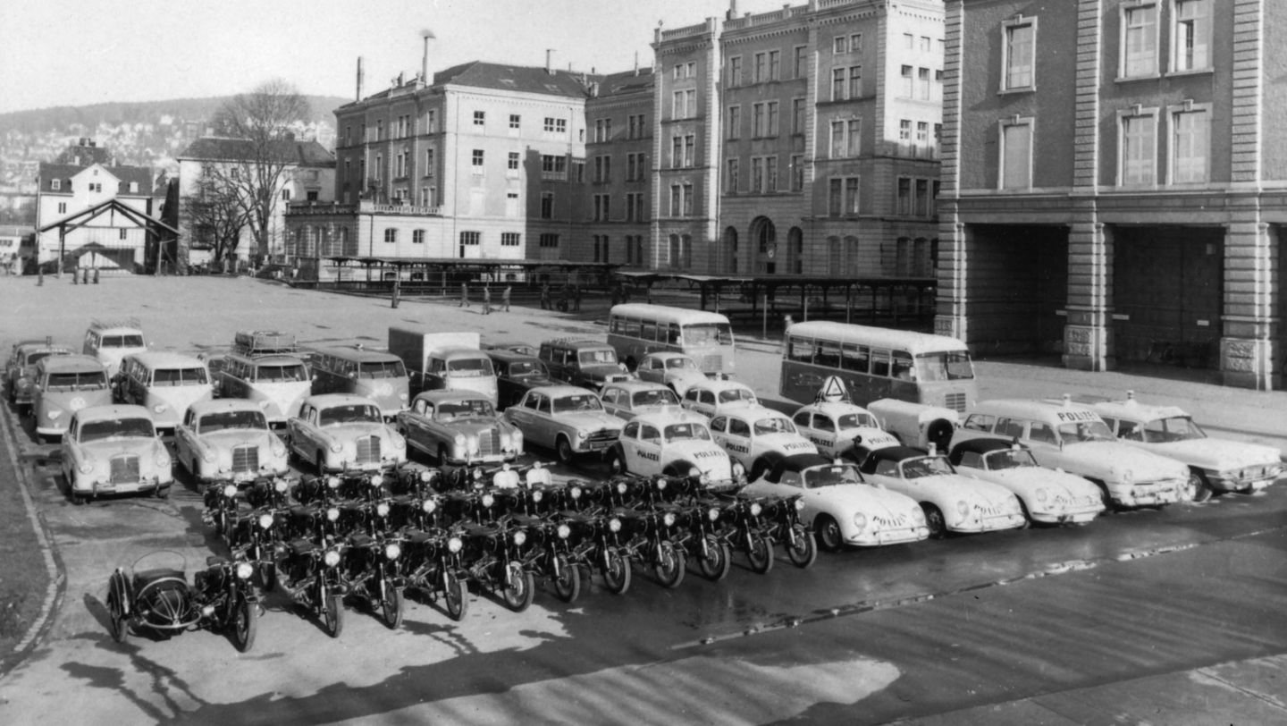 Polizia cantonale di Zurigo, 1958 - 1961, Porsche Schweiz AG