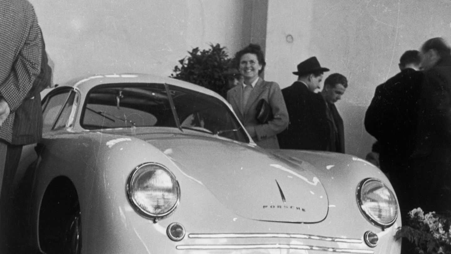 Louise Piëch, Salón de Ginebra de 1949, 2021, Porsche AG