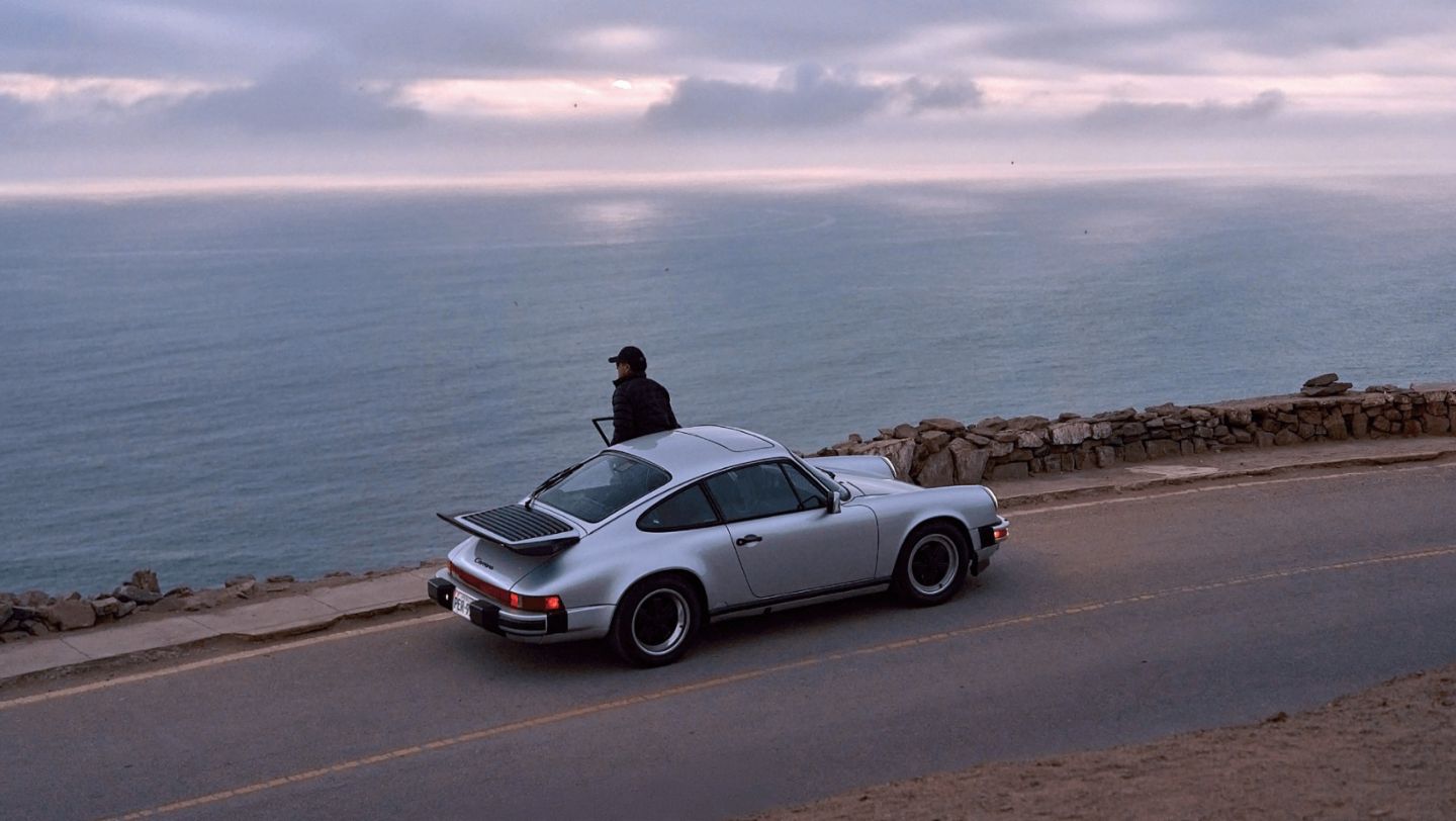 El 911 Carrera 3.2 de 1988 en Perú con sus propietarios, 2026, Porsche AG