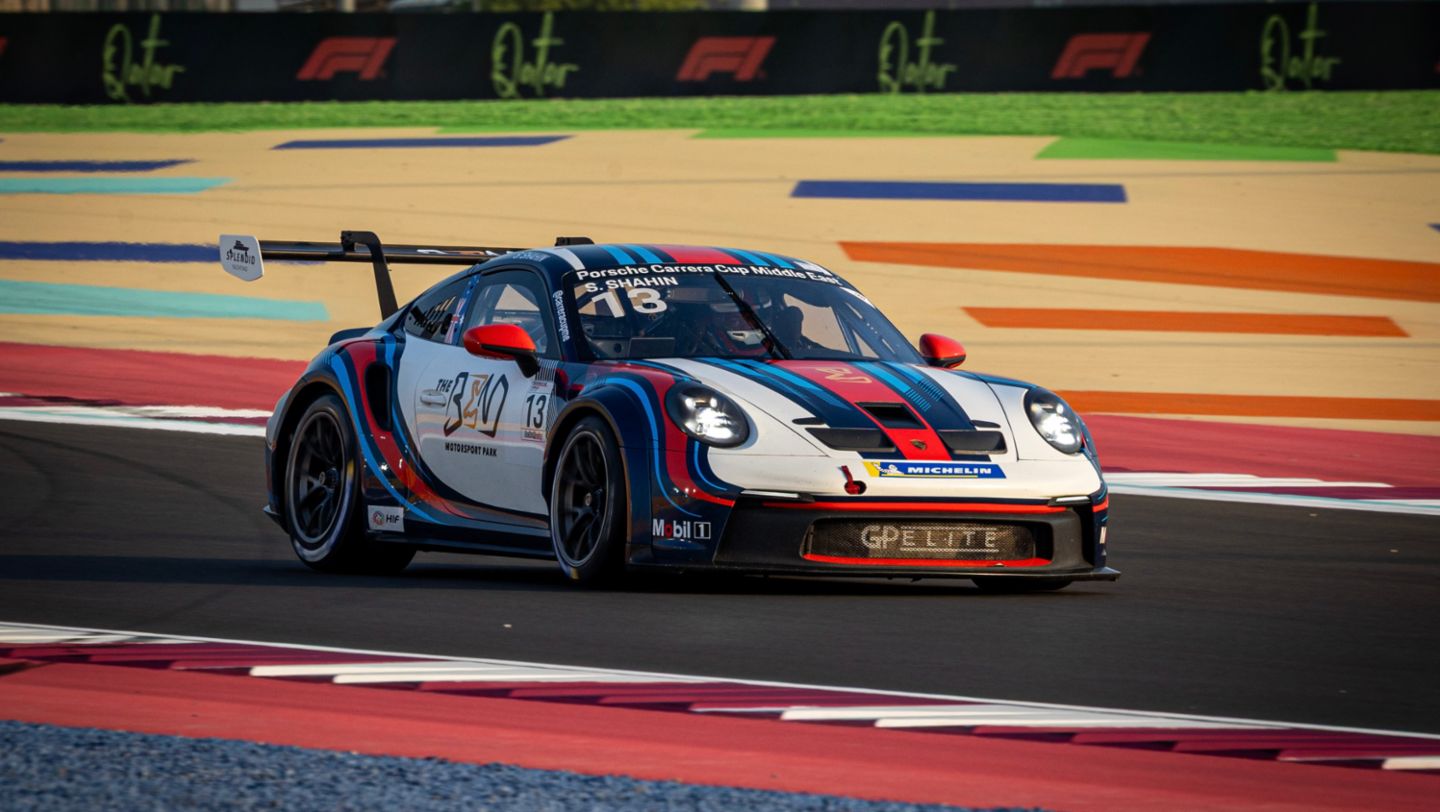 Porsche Carrera Cup Middle East, Qatar, Races 1 and 2, 2025, Porsche Middle East