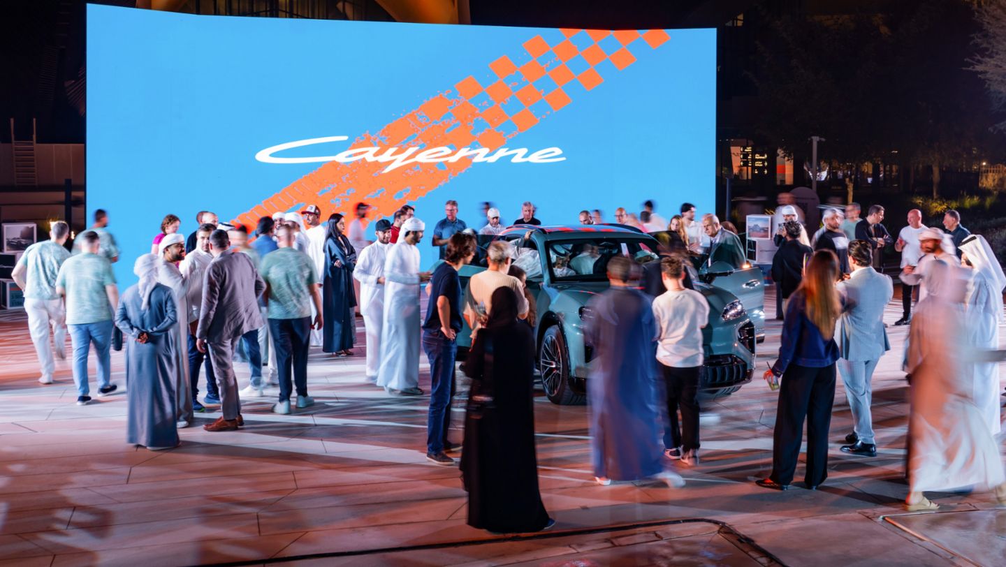 Cayenne Turbo Electric, Exclusive Suhoor Event, Porsche Centre Abu Dhabi, 2026, Porsche Middle East