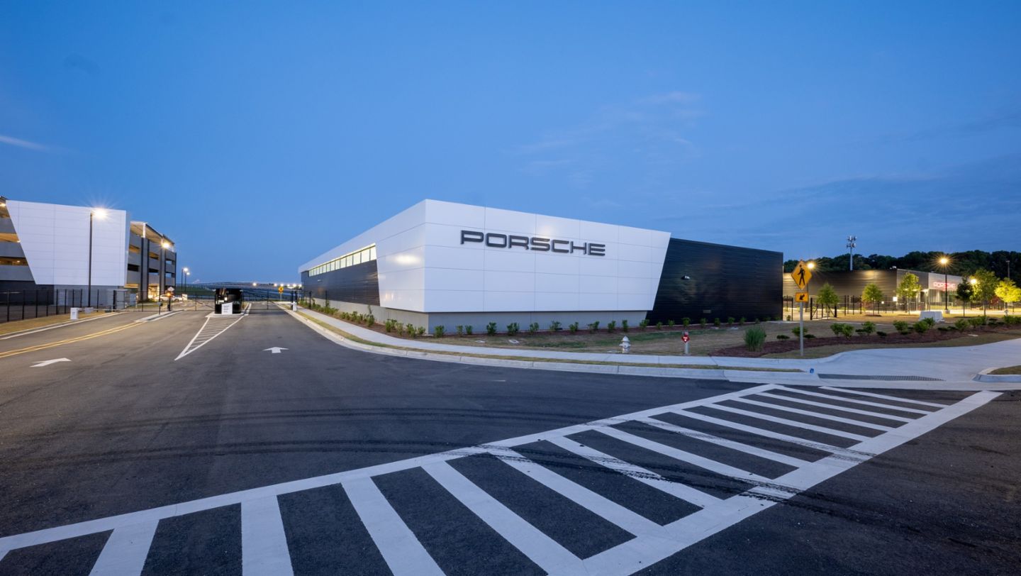 Porsche Classic Center at One Porsche Drive in Atlanta