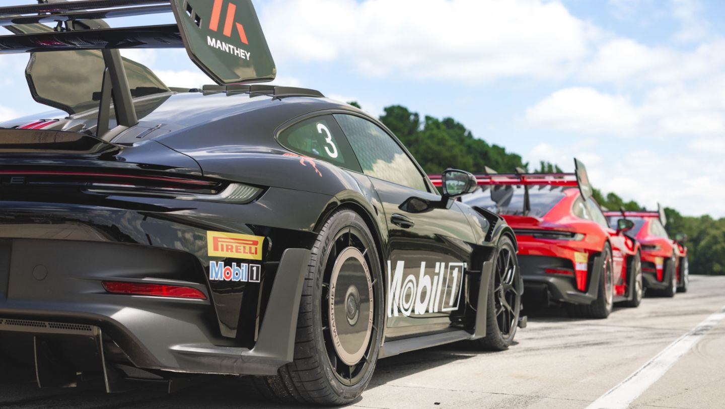 Porsche 911 GT3 RS with Manthey Package arrives at Porsche Track Experience