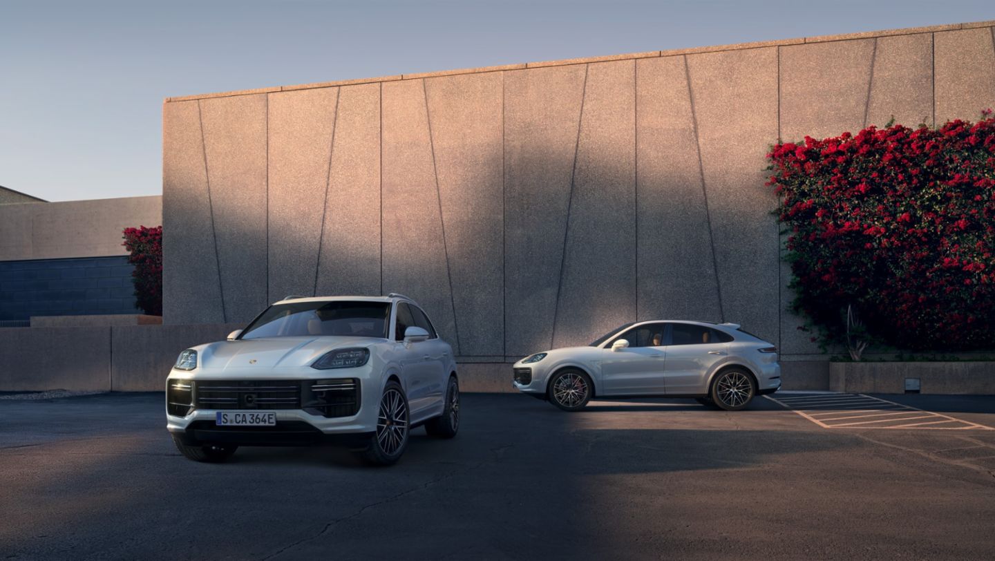 Cayenne Turbo E-Hybrid Coupe - Carrara White Metallic