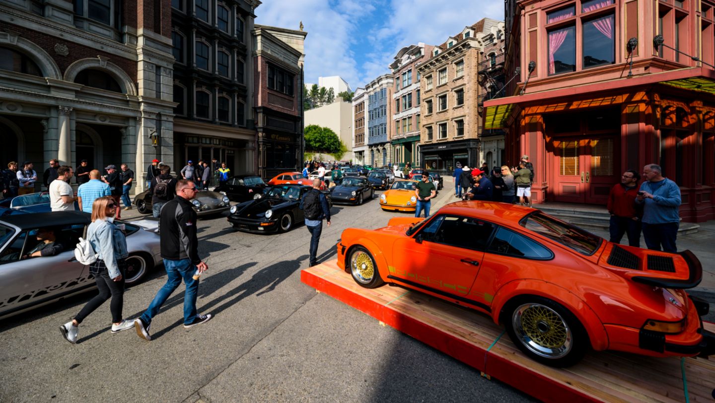 Luftgekühlt 6, Universal Studios backlot, Los Angeles, 2019, Porsche AG