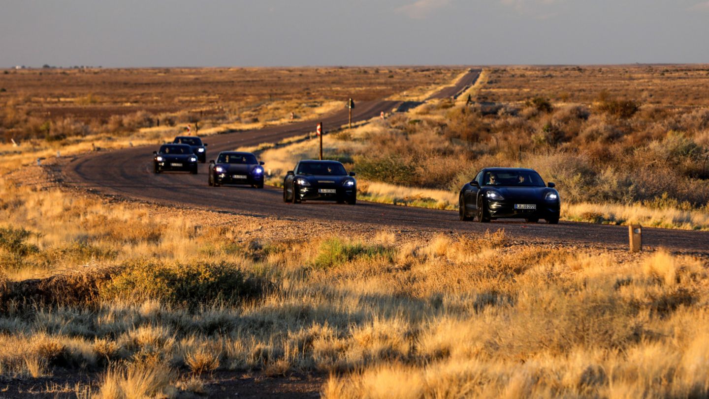 Taycan, test drive, South Africa, 2019, Porsche AG
