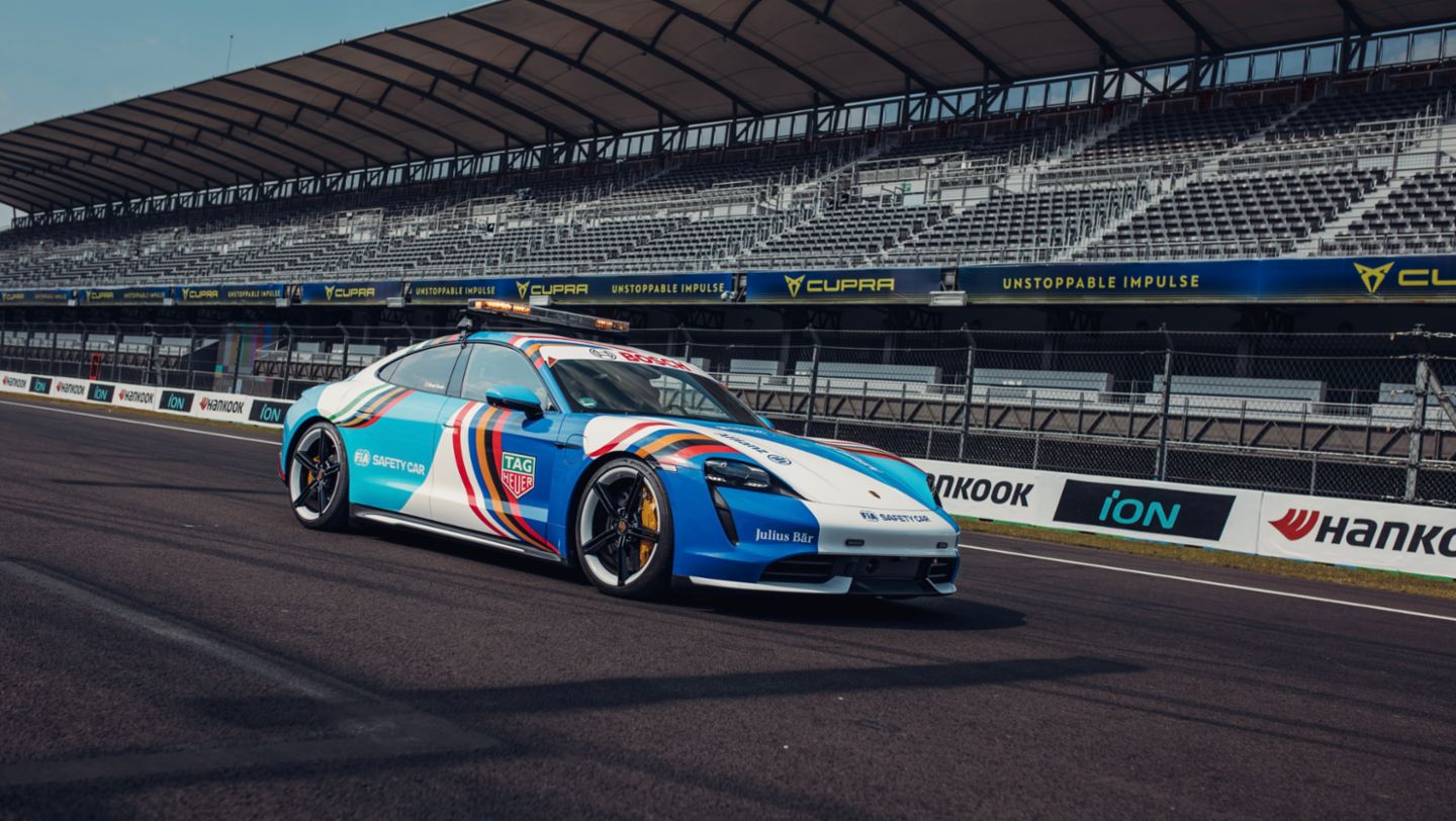 Taycan Turbo S, Safety Car, ABB FIA Formula E World Championship, 2022, Porsche AG
