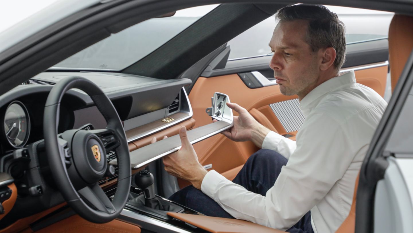 Chris Holzinger, Designer Colour and Material Design, 911 Sport Classic, 2022, Porsche AG